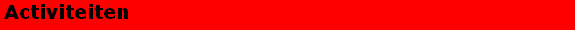 Activiteiten